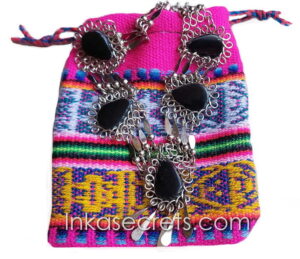 Peruvian Woven Fabric Pouches for Jewelry, 50 to 500 pcs