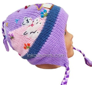 Handcrafted Arpillera Chullo for Children,10 to 100 pcs