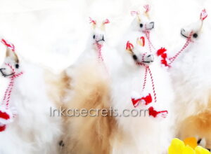 Soft Llama Stuffed Animal, Alpaca Fur, 6.5 inch, 20 to 50 pcs.
