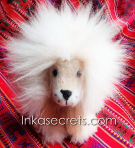 Soft Lion Stuffed Animal, Alpaca Fur, 5 to 20 pcs.