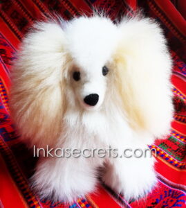Soft Puppy Dog Stuffed Animal, Alpaca Fur, 5 to 20 pcs.