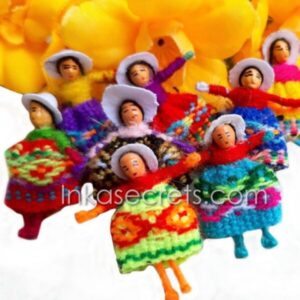 Single doll Cholita without pin- handmade Peru, 50 to 200
