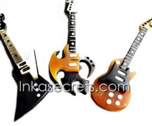 Bull’s Horn Guitar Keyring