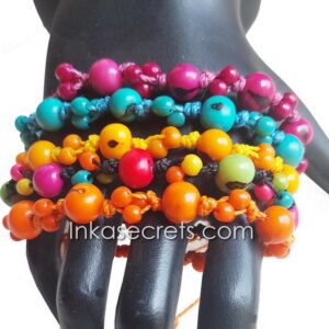 Acai Seed Knotted Bracelet