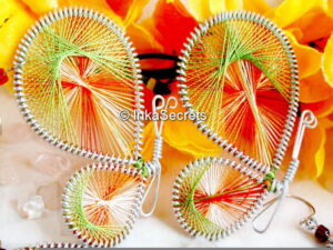Peruvian Thread Butterfly Earrings