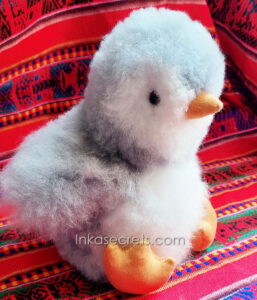 Lot of 04 Peruvian Penguin Stuffed Animal Made with Alpaca Fur