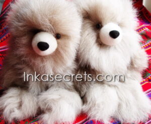Lot of 06 Peruvian Baby Alpaca Teddy Bear 12″