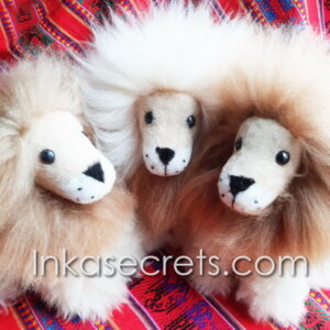 Lot of 05 Peruvian Alpaca Lion