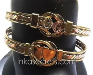 12 Peruvian Three Metals Bracelets