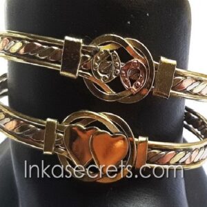 12 Peruvian Three Metals Bracelets