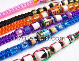 Peruvian Ceramic Friendship Bracelets, 100 to 500 Pcs.