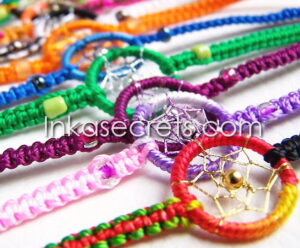 Peruvian Dreamcatcher Friendship Bracelets, 100 to 500 Pcs.