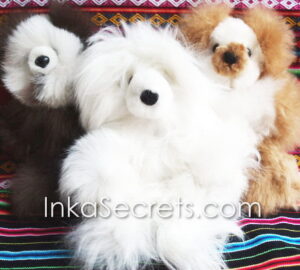 Lot of 10 Peruvian Baby Alpaca Teddy Bear 8″