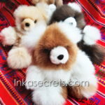 Lot of 04 Peruvian Baby Alpaca Teddy Bear 8″