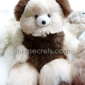 Lot of 03 Peruvian Baby Alpaca Teddy Bear 20″