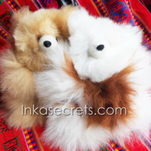 Lot of 05 Peruvian Baby Alpaca Teddy Bear 5.5″