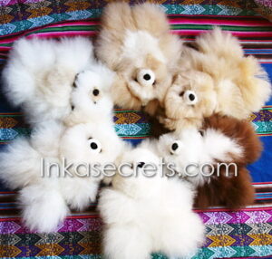 Lot of 10 Peruvian Baby Alpaca Teddy Bear 5.5″