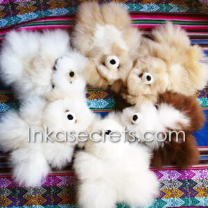 Lot of 10 Peruvian Baby Alpaca Teddy Bear 5.5″