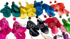 Pairs Eco-Friendly Tagua Slice Earrings, 70 to 150 Pairs