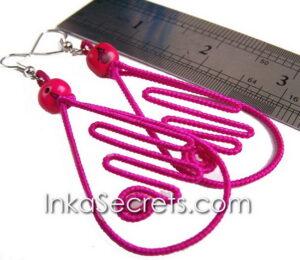 40 Colorful Thread Macrame Drop Earrings