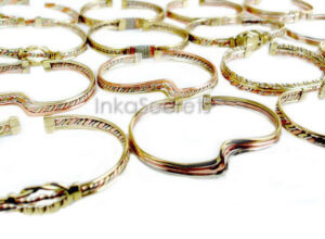 Peruvian Three Metals Bracelets, 50 to 100 pcs