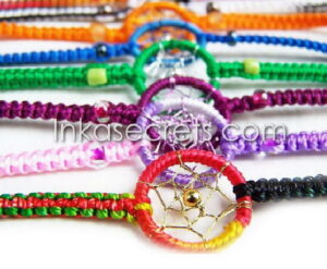 50 Peruvian Dreamcatcher Friendship Bracelet