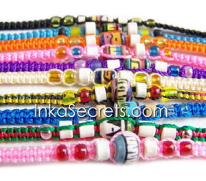 Peruvian Ceramic Friendship Bracelets, 250 to 2500 Pcs.