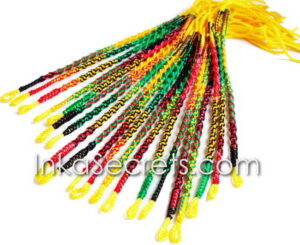 Rasta Screw Friendship Bracelets, 250 to 2500 pcs