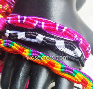 50 Peruvian Zigzag Friendship Bracelets