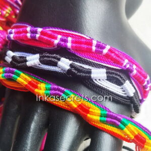50 Peruvian Zigzag Friendship Bracelet