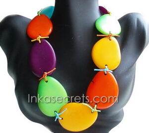 Peruvian Tagua Nut necklace, 20 to 100 pcs