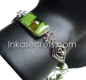 20 Vitrofusion Glass Bracelet