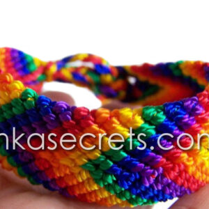 25 Rainbow Palm Tree Friendship Bracelet