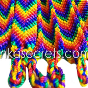 25 Rainbow Palm Tree Friendship Bracelet