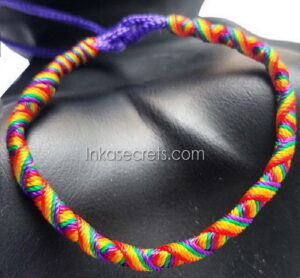 50 Rainbow Tube Friendship Bracelets