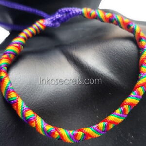 50 Rainbow Tube Friendship Bracelets