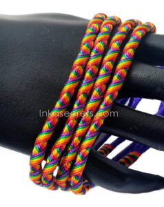 Rainbow Tube Friendship Bracelets, 250 to 2500 pcs