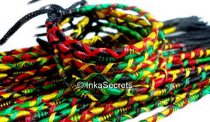 Rasta Criss Cross Friendship Bracelets, 250 to 1000 pcs