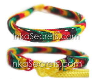 50 Rasta Fishbone Knot Friendship Bracelets